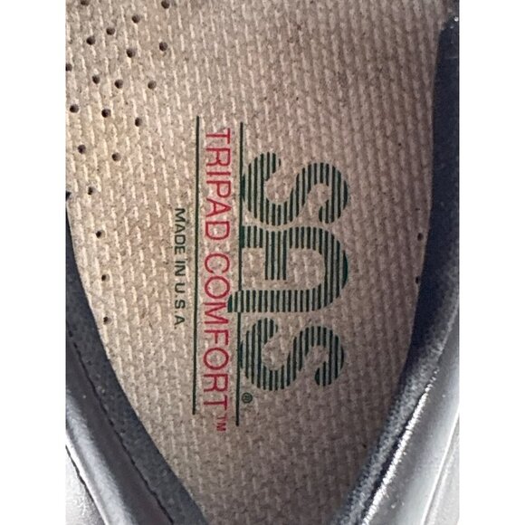 SAS Free Time Leather Diabetic Walking Shoes Tripad Comfort Black Womens Size 11 - Picture 7 of 9